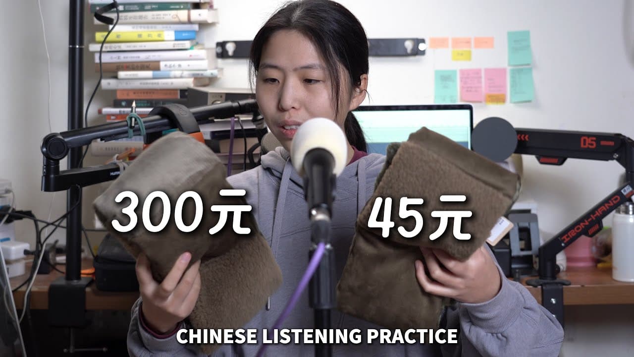 看上去一样，但价格相差五倍？我最无语的购物经历分享｜Intermediate Chinese