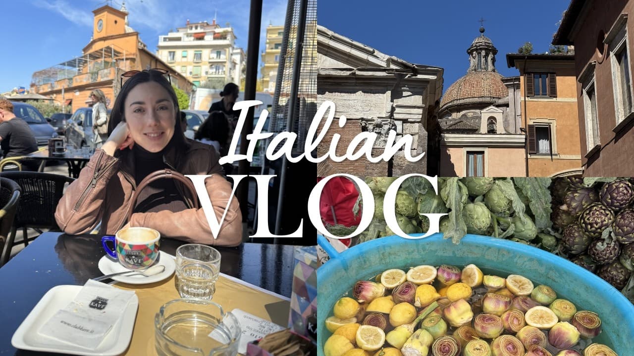Italian vlog: primi giorni di primavera a Roma (ita subs)