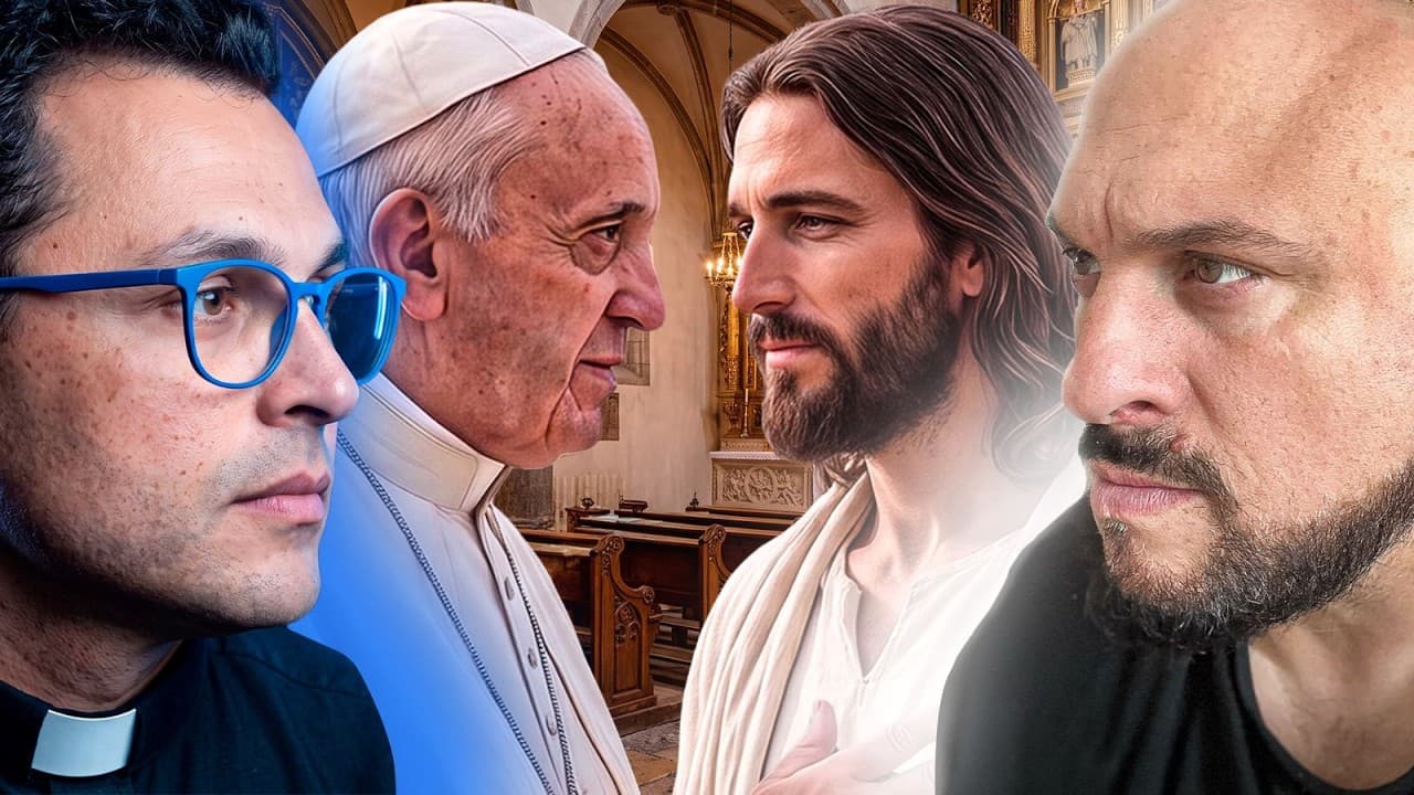 CURA se enfrenta a PROTESTANTE para debatir sobre el PAPA.