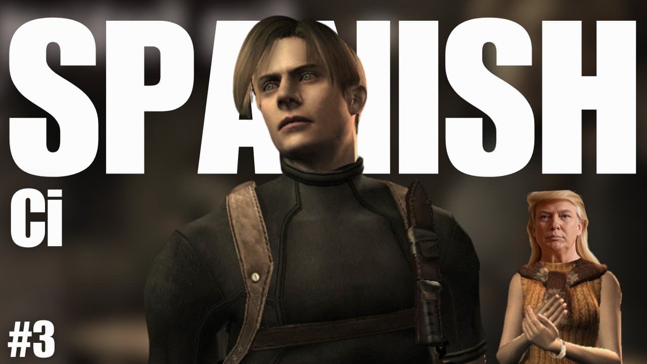 Learn Spanish with RESIDENT EVIL 4 | Episode 3 | Comprehensible Input