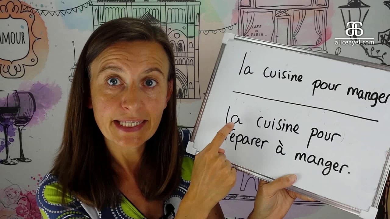 La minute française #01 La cuisine