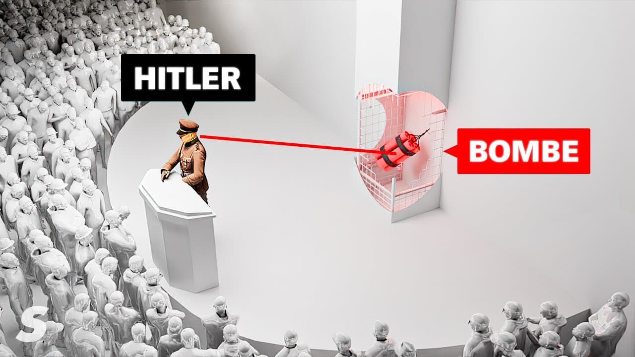 Die unglaublichen Attentate auf Hitler