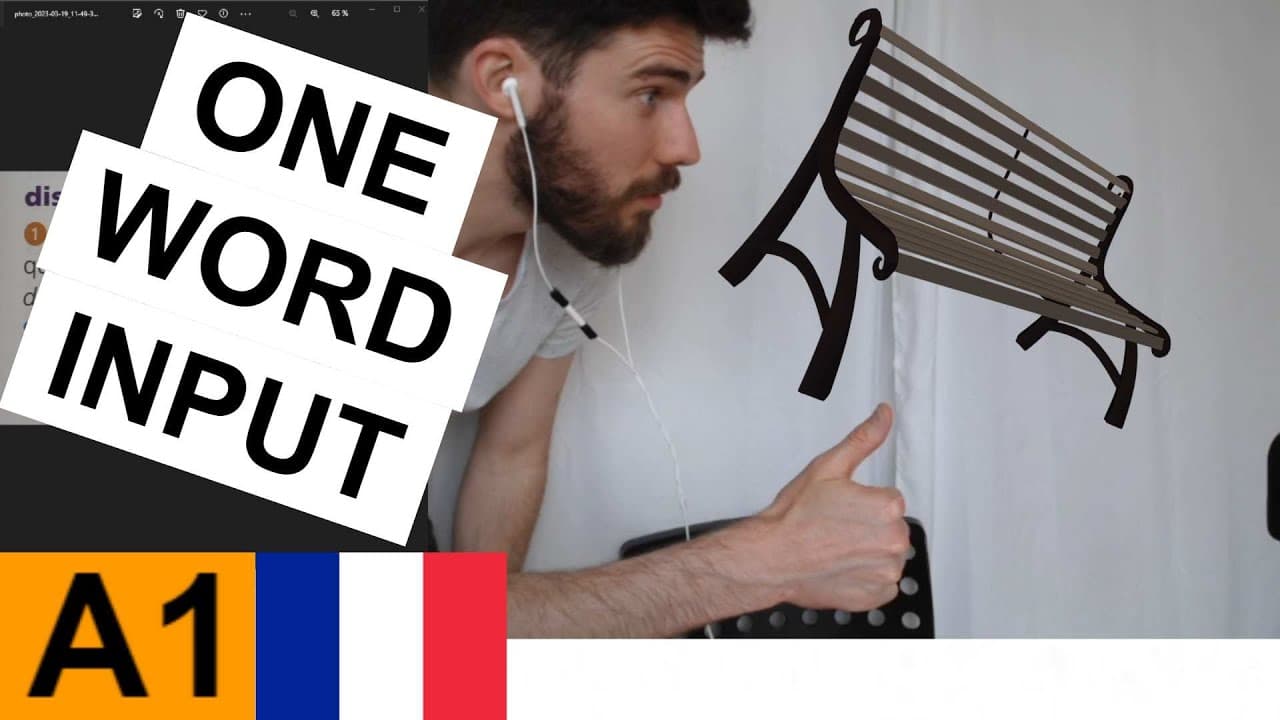 disponible 💺 - ONE WORD INPUT #4