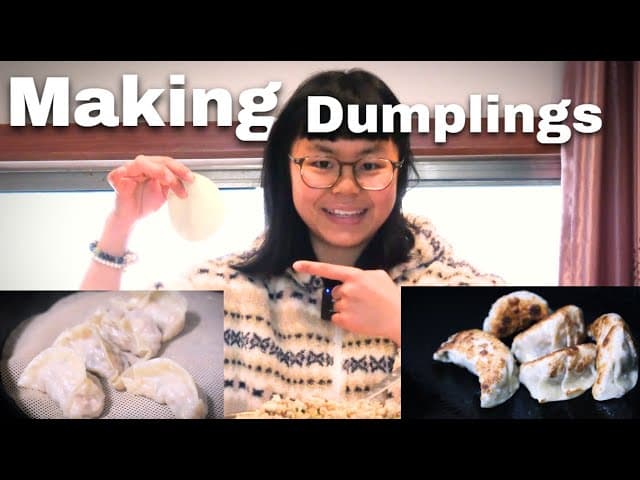 跟我妈妈一起做饺子！ | HSK2-3 （Chinese & Eng Sub）