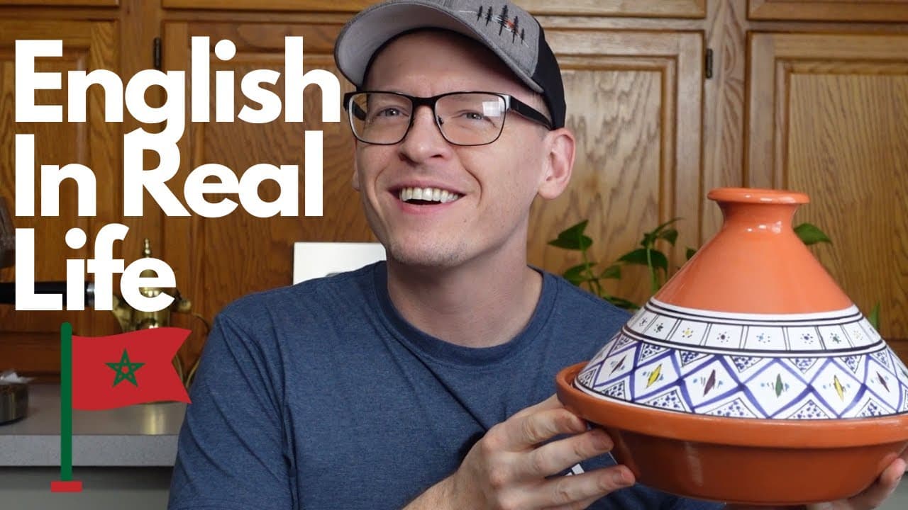 Real-Life English in the Kitchen: Moroccan Lamb Tagine 🇲🇦 | Comprehensible Input