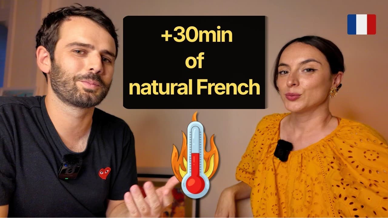How do YOU Survive a Heatwave 🥵 (Learn French Vocabulary & Discussion)