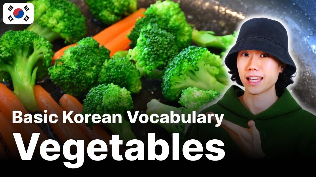 Learn Korean Expressions related to Vegetable | Must-Know Expression for Beginners
