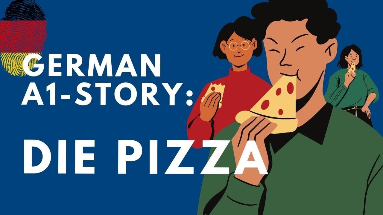 Easy comprehensible TPRS Story for Absolute Beginners - "die Pizza"