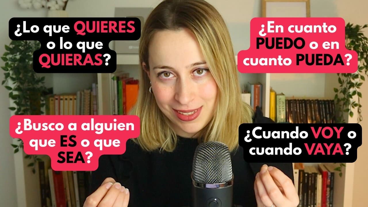 Subjuntivo vs indicativo: los ERRORES que cometes sin darte cuenta