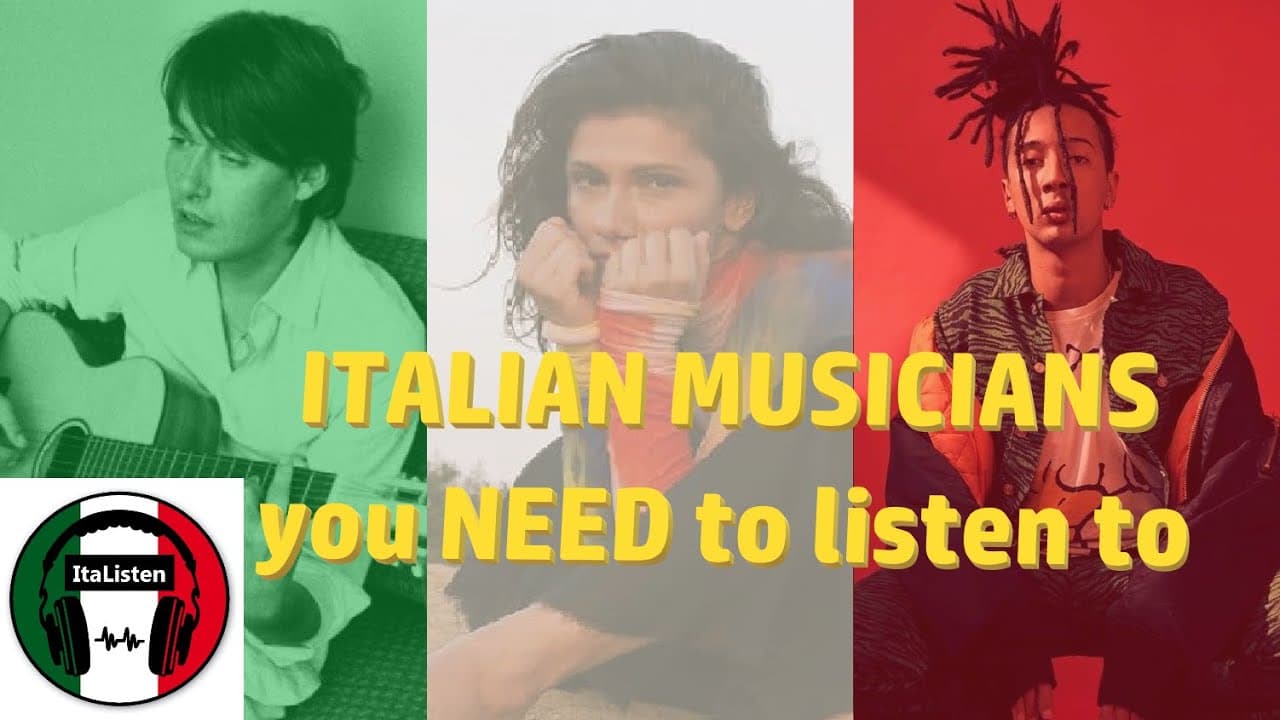 Musicisti ITALIANI che dovete conoscere [ITA listening] sub IT/EN