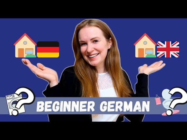 Weird Differences Between German vs British Homes│Beginner German