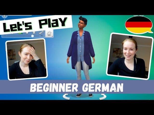 Let's Play The Sims - Character Creation (in German)│Part 1│Beginner German