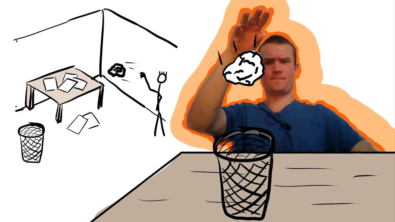 Throwing paper - Complete Beginner #61 - English Comprehensible Input