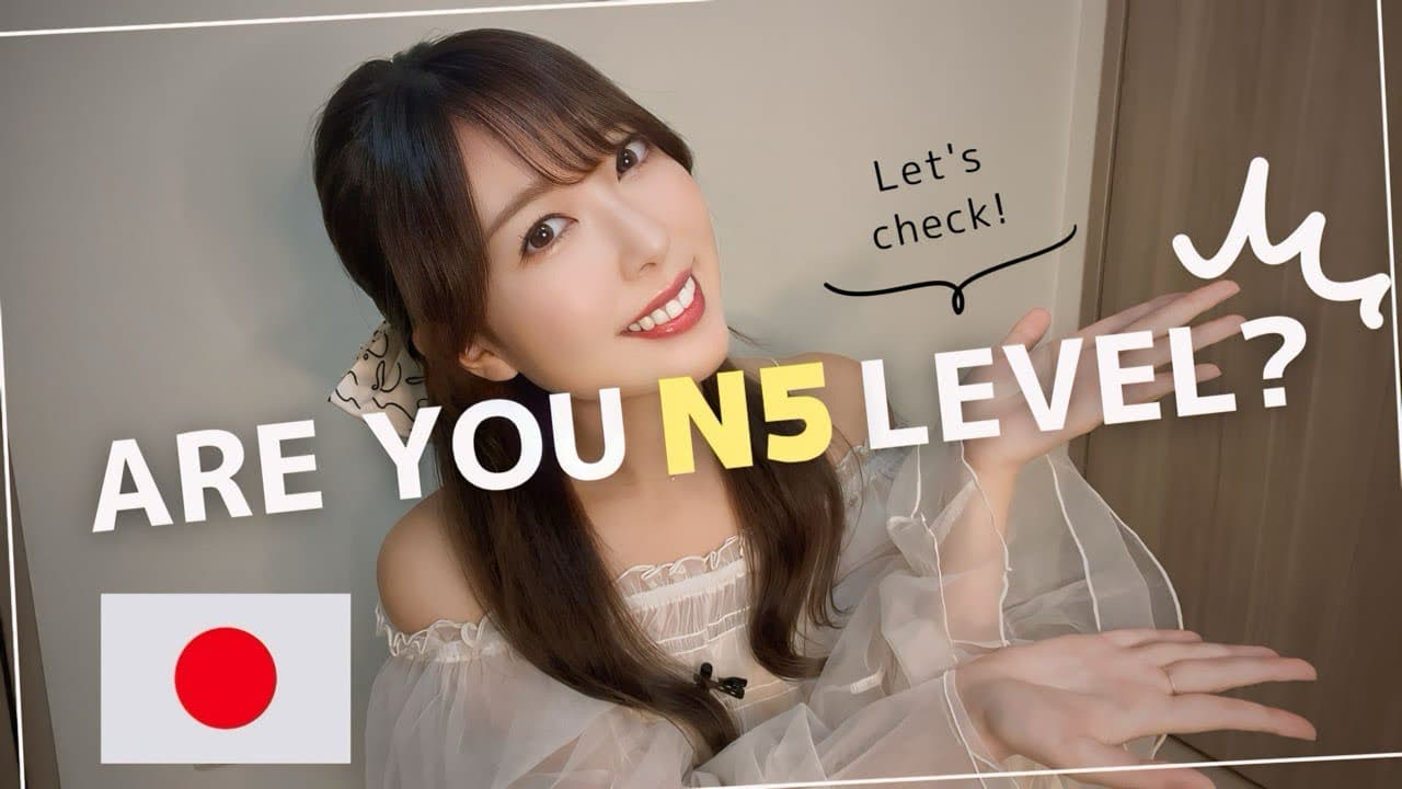 1. If you understand this, you are JLPT N5 level!