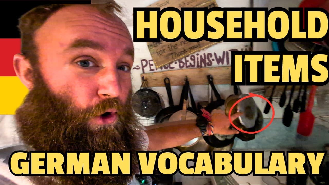 Learn German Household Vocabulary | My Cribs Hostel in Colombia