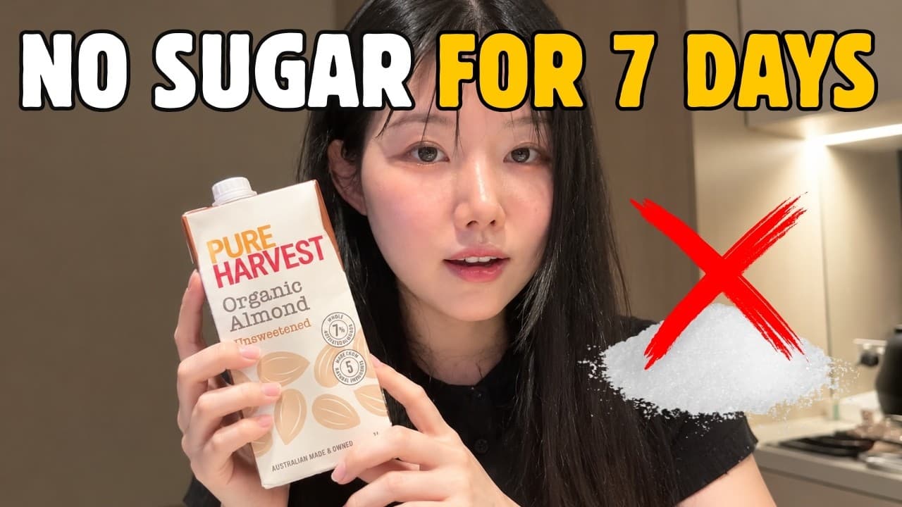How I Survived 7 Days Without Sugar 🇰🇷 Learn Korean Naturally with Daily VLOG | Comprehensible Input