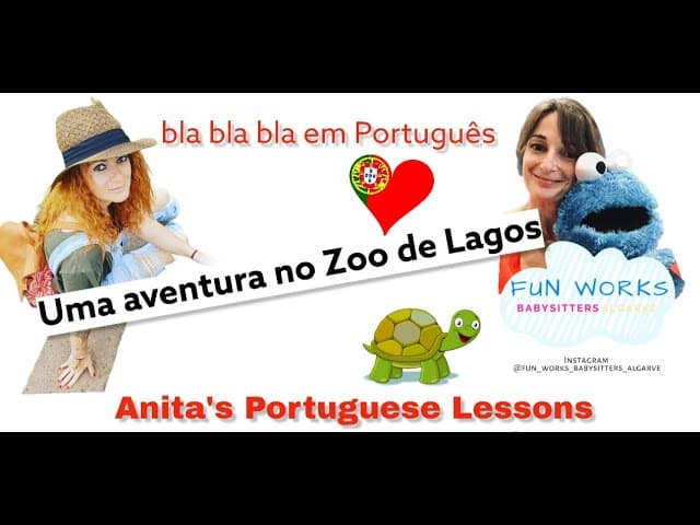 ZOO DE LAGOS in European Portuguese | Portuguese lessons outdoors #Vlog 6