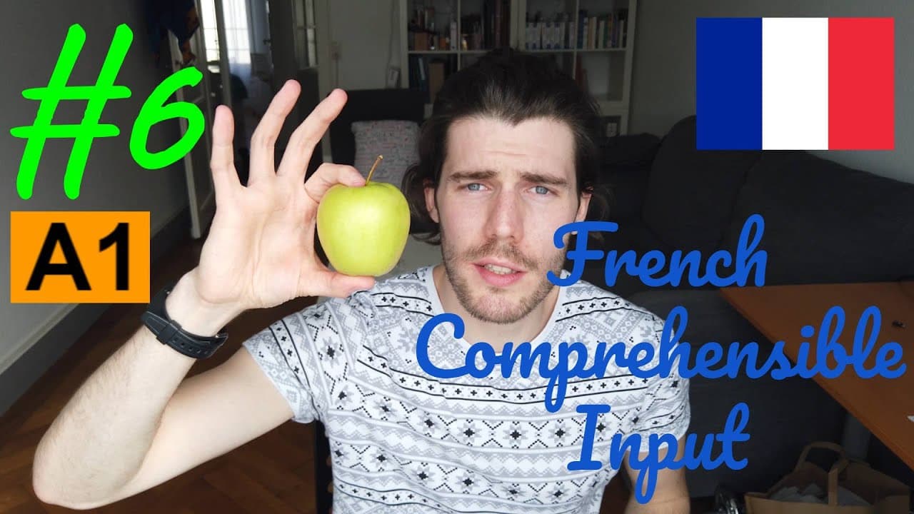 Easy French 2022 🇫🇷    A1#6 "Révision de 10 verbes"    (en/fr/ru sub)