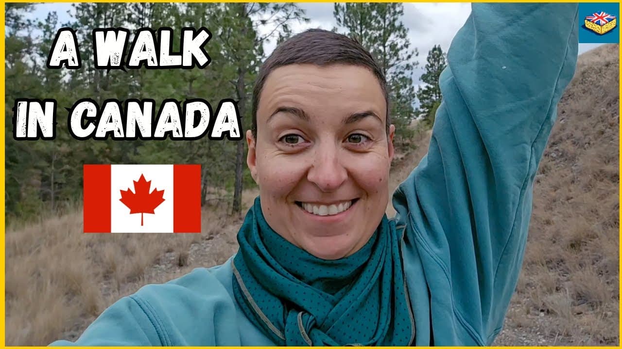 Learn Easy English - A Walk In Canada! 🇨🇦 | Comprehensible Input A2