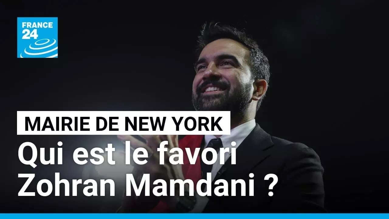 Élection pour la mairie de New York : qui est Zohran Mamdani, grand favori ? • FRANCE 24
