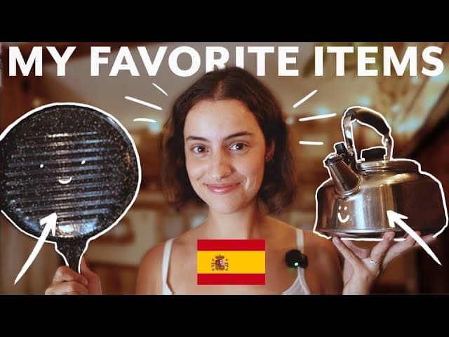 A Little Bit of Spanish While I Talk About My Favorite Things  🇪🇸