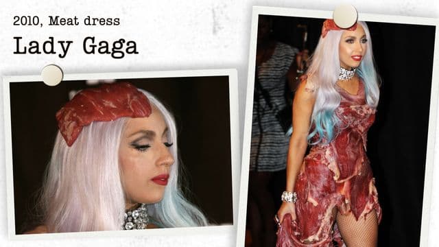 The Story Behind the Dress Made of Meat