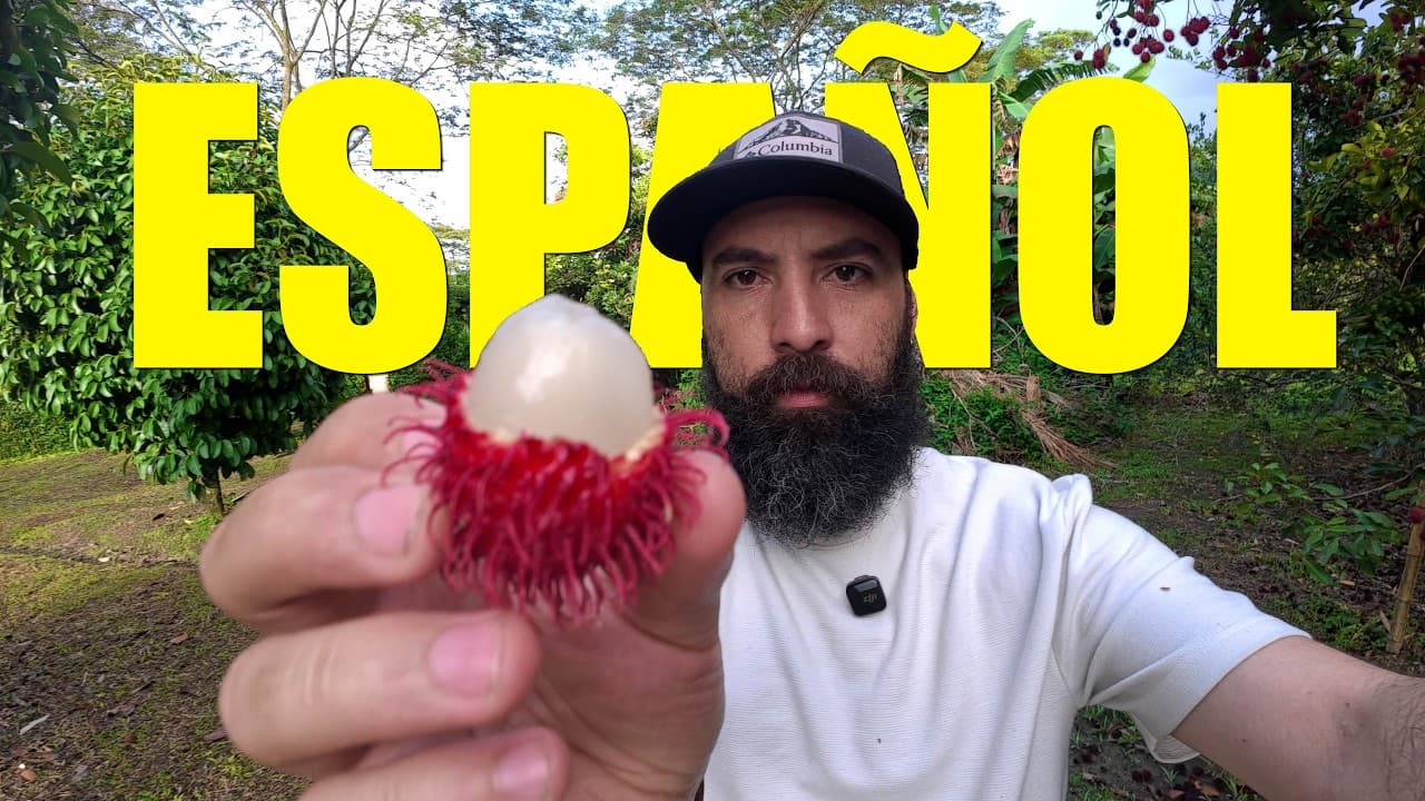 Learn Spanish on a Colombian Farm 🍊 Exotic Fruits & Breakfast