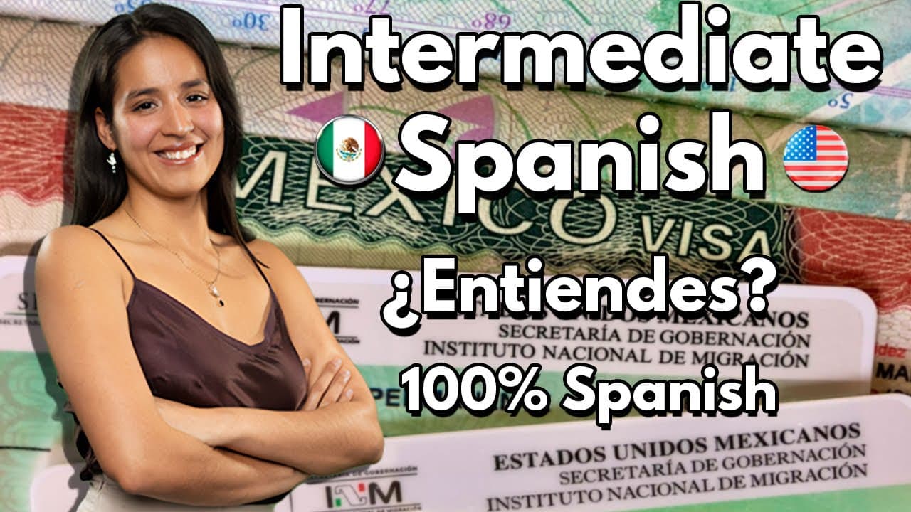 Real Mexican Spanish Conversation | B1-B2 Listening Practice