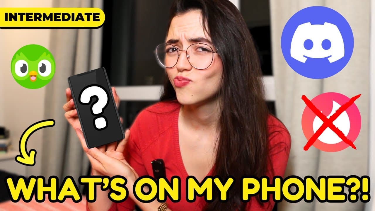 What’s on My Phone? | Learn Spanish (Comprehensible Input)