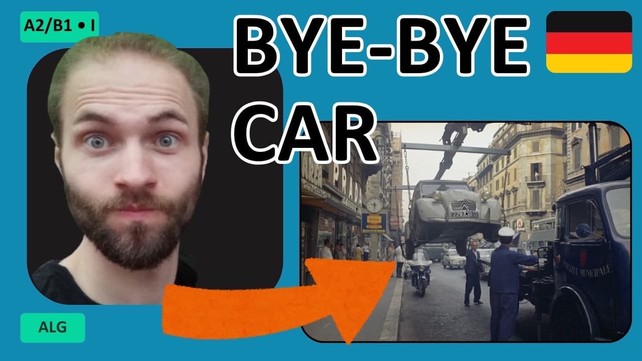 Veni, Vidi, Towed | TimeGuessr | Intermediate German Comprehensible Input