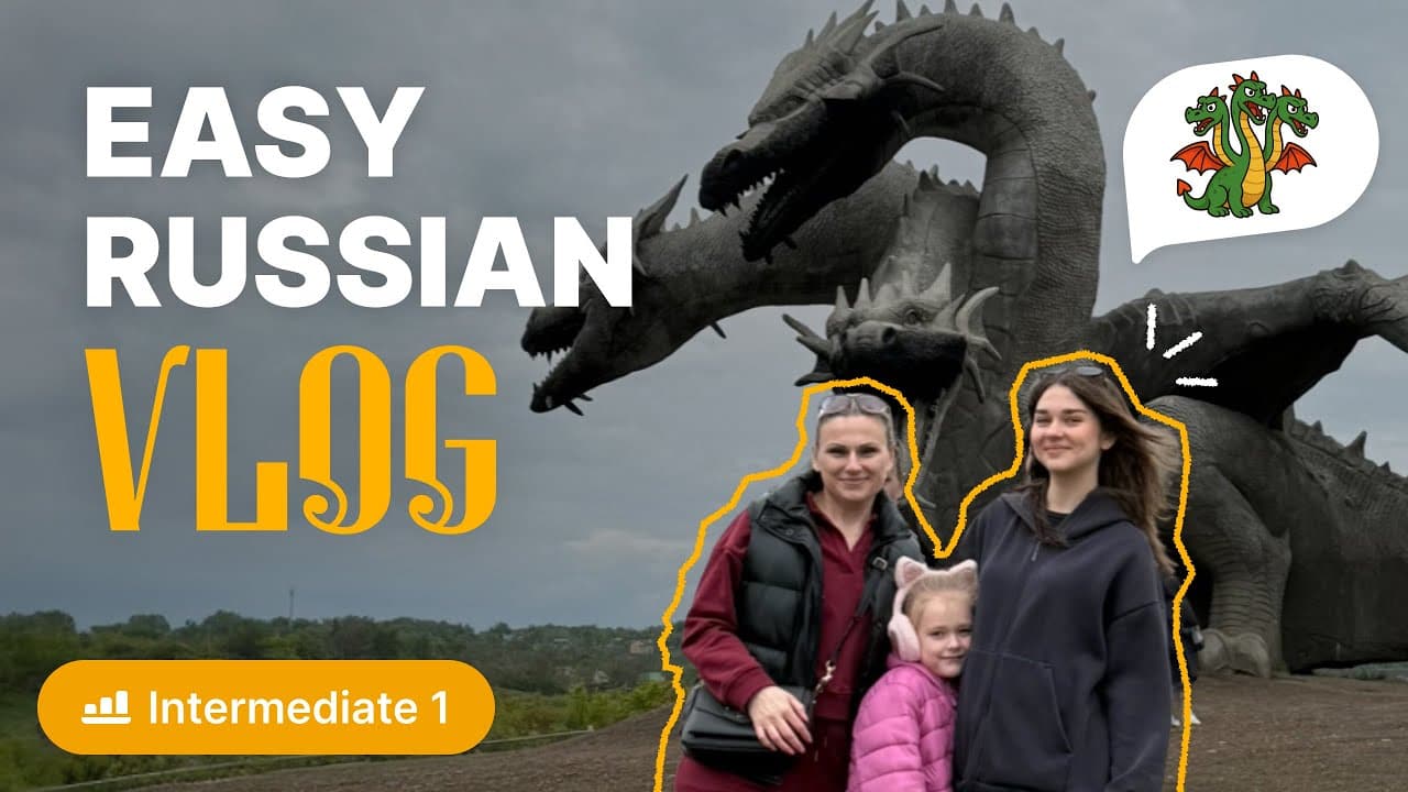 Learn Russian with This Vlog: A Day at "Kudykin Mountain".