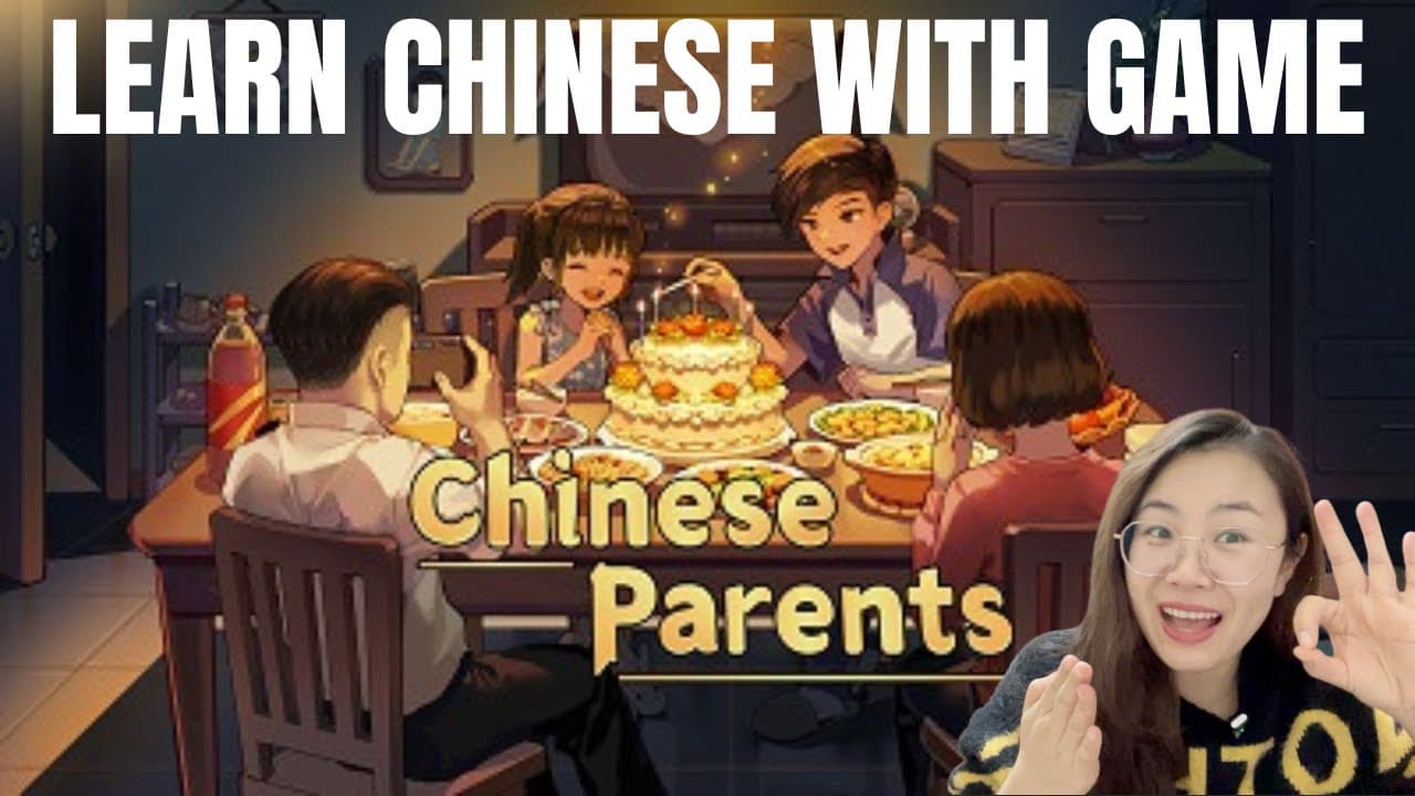 Learn Chinese with game - Chinese Parents| INTERMEDIATE  Chinese | Comprehensible Input