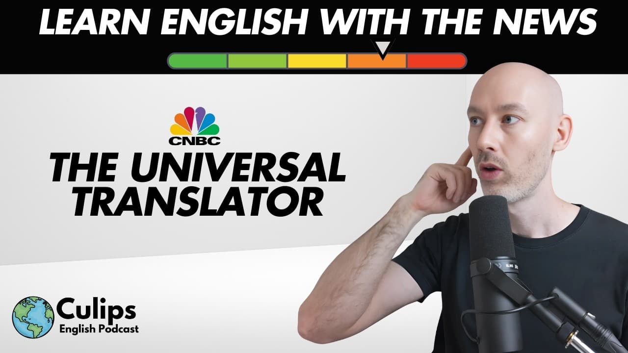 Apple, Google, Meta and Live Translation  | Learn English with the news | Bonus 157