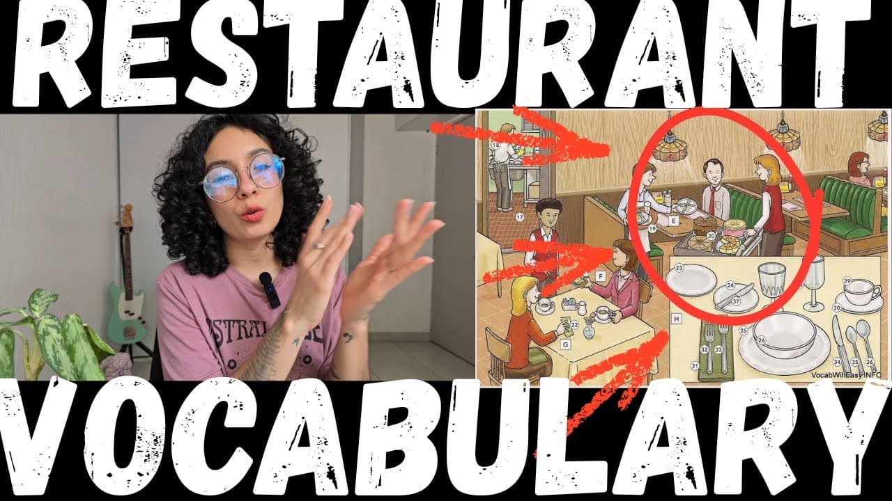 🇲🇽 What Are People Doing at a Restaurant? | Spanish Listening Practice with Objects