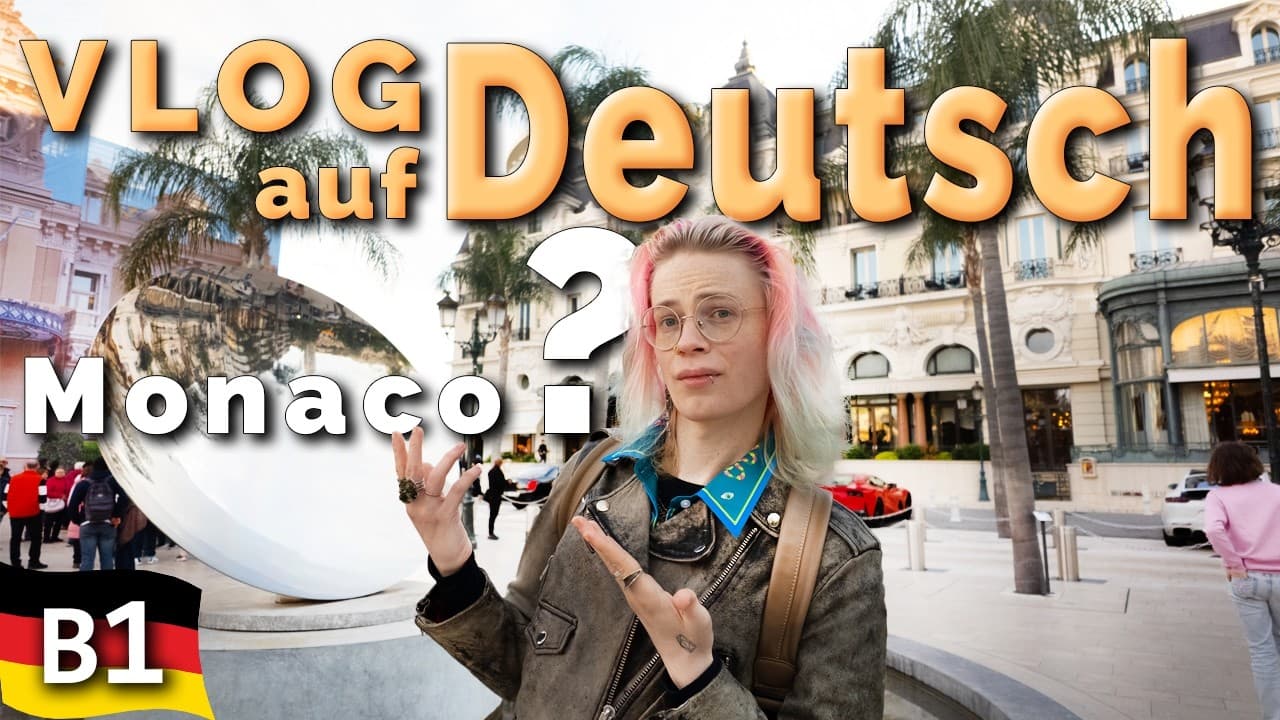 VLOG auf Deutsch / Intermediate German Comprehensible Input B1 with german subtitles