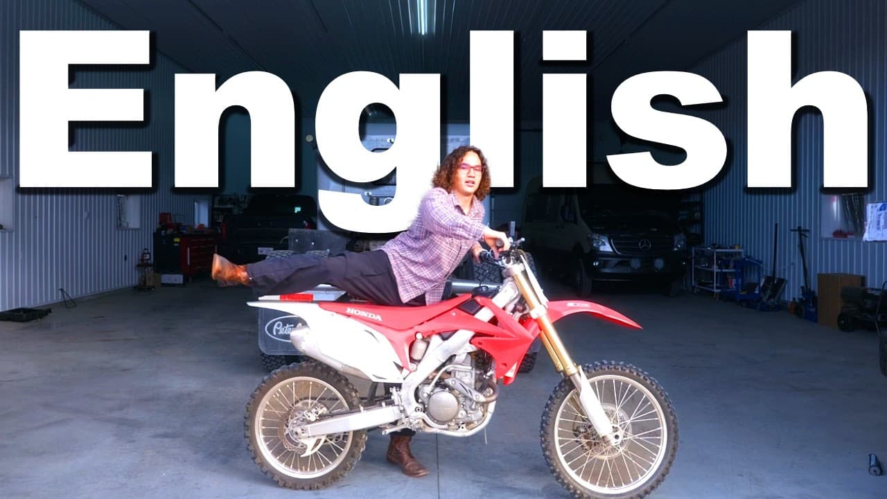 Comprehensible input | Dirt Bikes And Daily Life Learn English The Natural Way