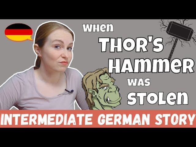NORSE MYTHOLOGY#7: Freya's (AKA Thor) Unusual Wedding │Intermediate German