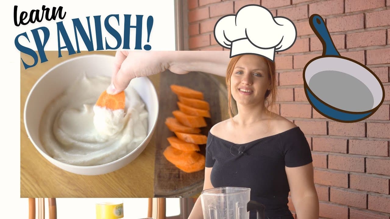 Comprehensible Cooking Video to Learn Spanish!