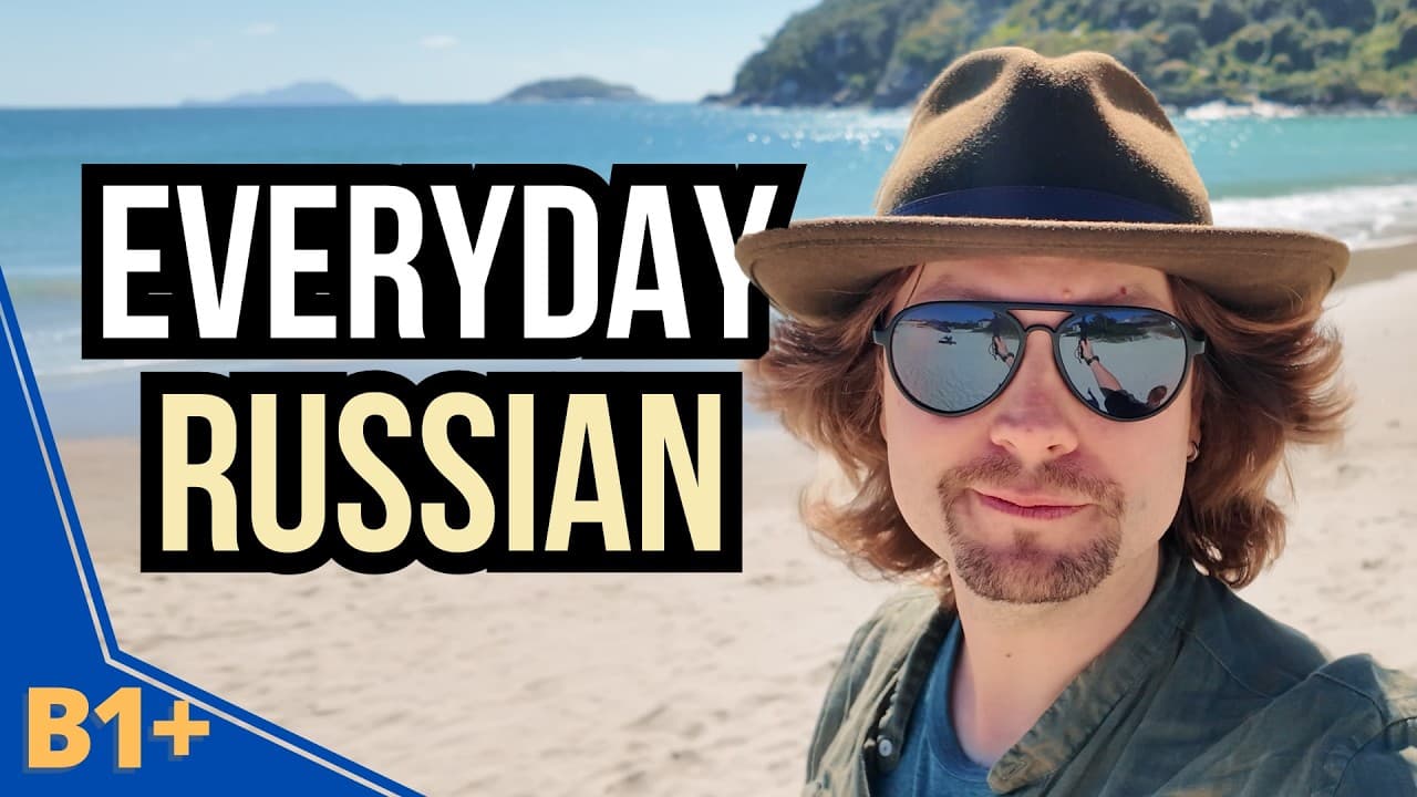 Why I Finally Enjoy Beach Days - Russian Vlog for Learners B1+