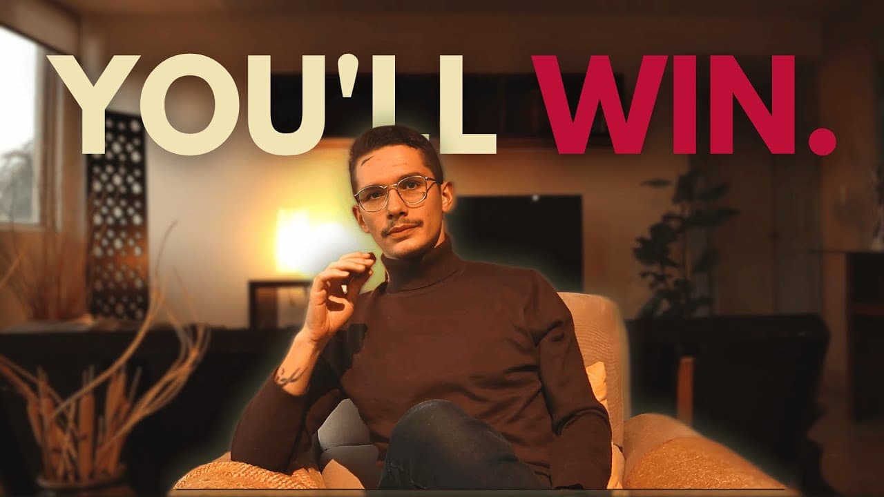 You feel like you're not progressing...