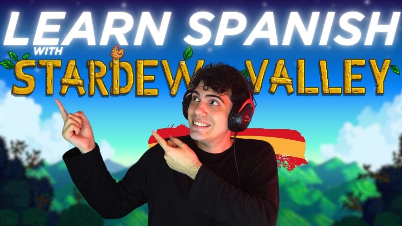 Learn Spanish With: Stardew Valley 🌾 | Episode 1 | Comprehensible Input Spanish Gameplay