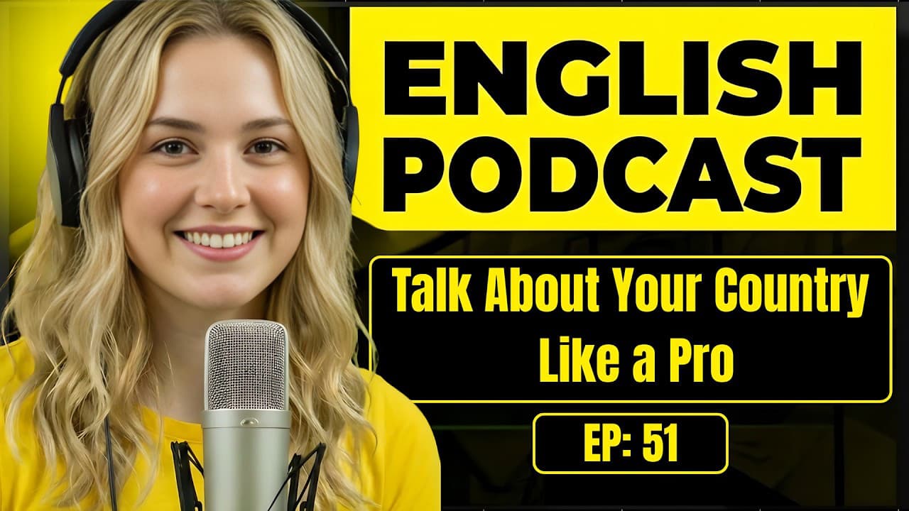How to Talk About Your Country in English | English Conversation Practice