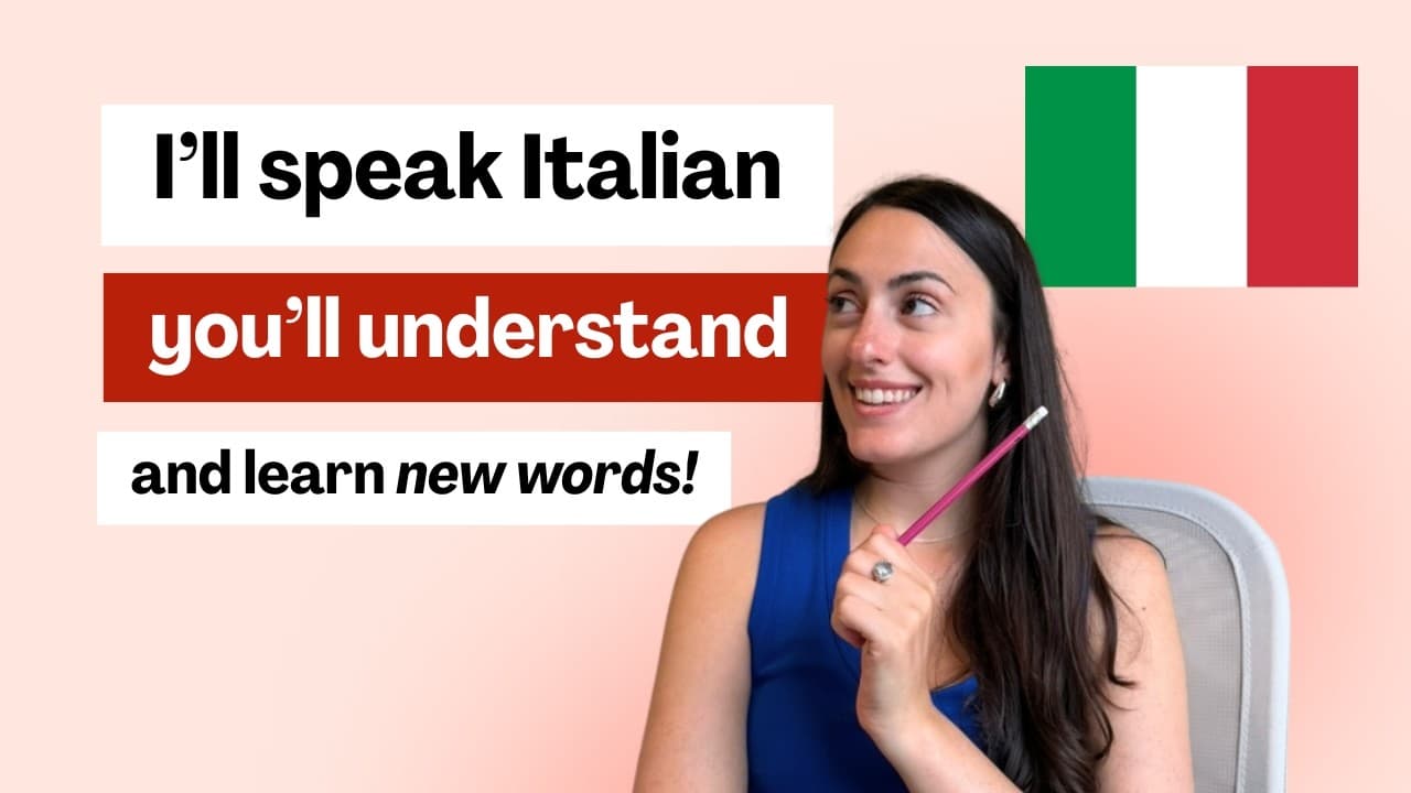 Color with me… but we’re speaking only Italian!