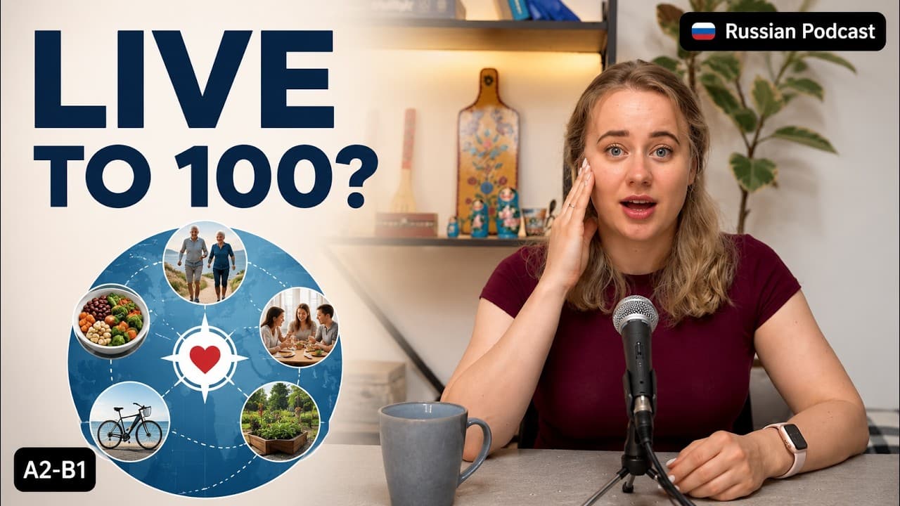 Blue Zones Decoded: The Real Reason People Live Longer | Russian podcast