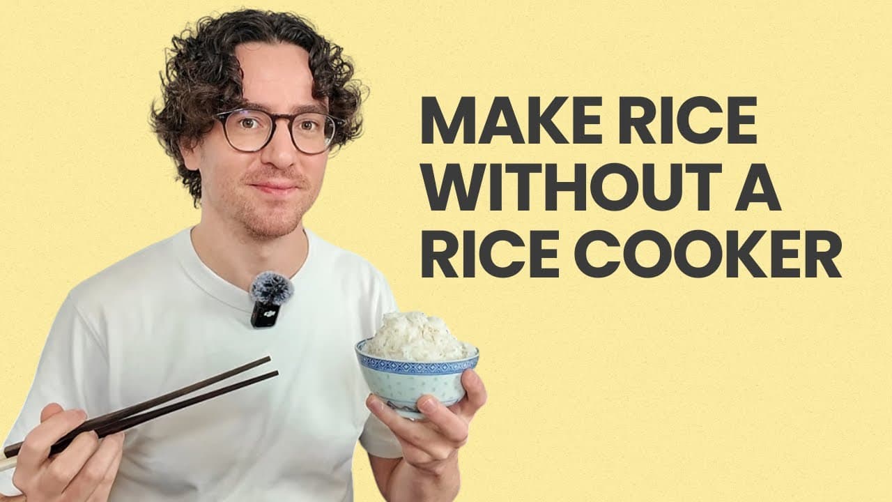 Make rice without a rice cooker - Complete beginner (Comprehensible Input)