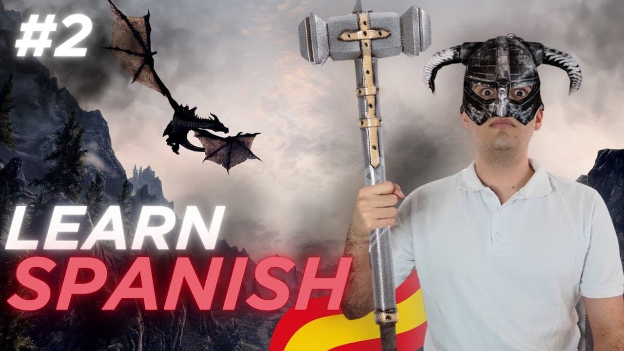 Learn Spanish With: Skyrim 🐲 | Episode 2 | Comprehensible Input Spanish Gameplay