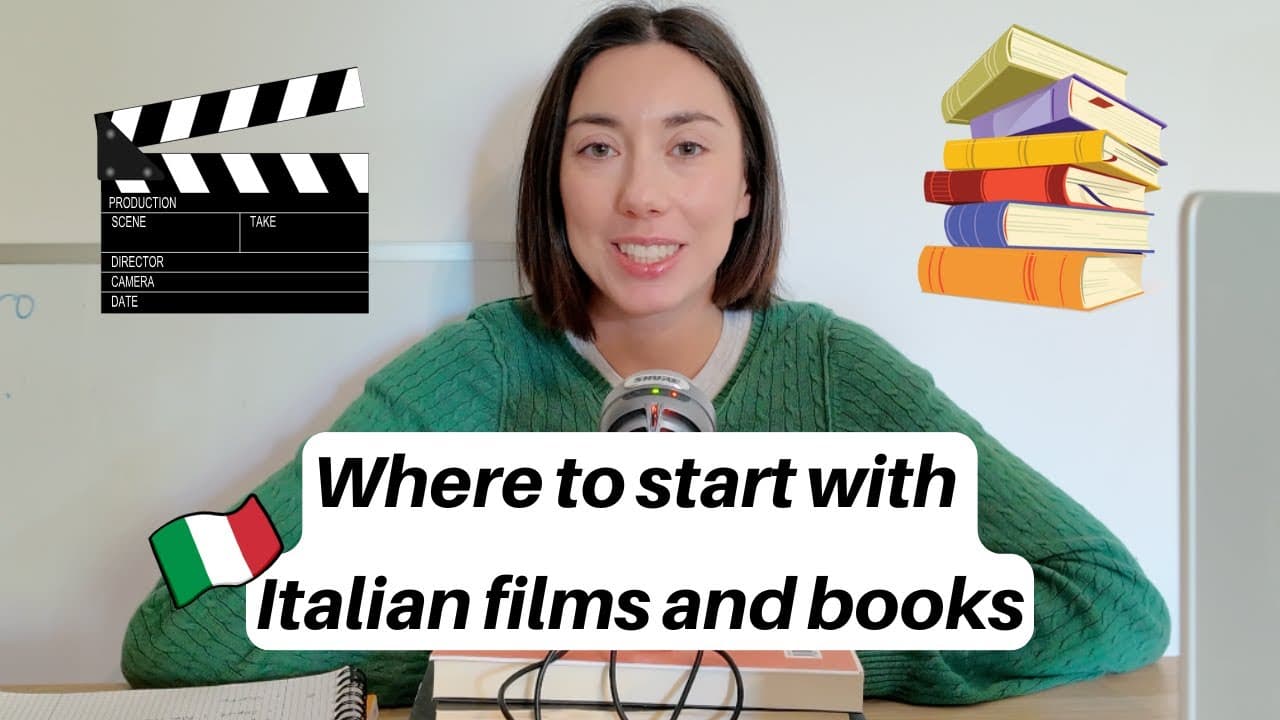 Da dove iniziare con film e libri in italiano? (Sottotitoli)