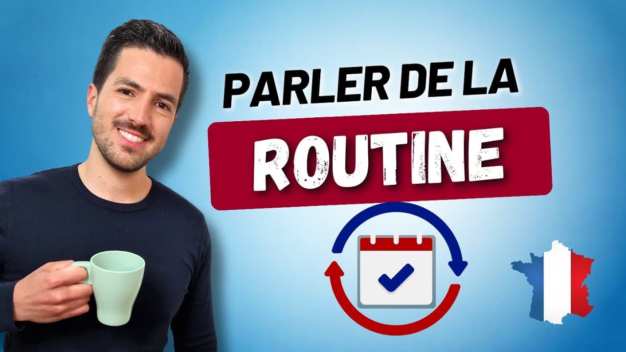 😄💬 Parler de la routine en français | Phrases du Quotidien + Vocabulaire + Quiz