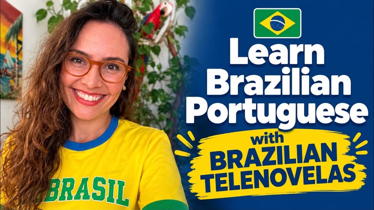 Brazilian Telenovelas (Learn Brazilian Portuguese) 😍📺