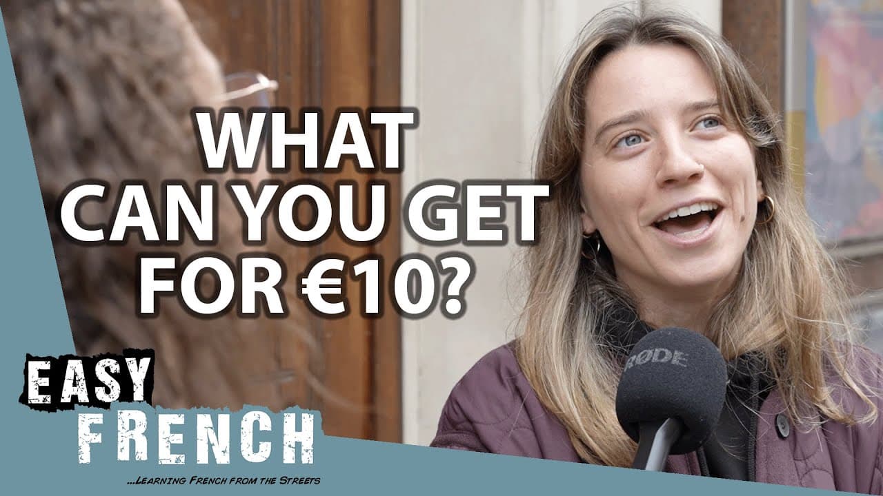 What Can You Buy For €10 in Paris ? | Easy French 245
